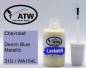 Preview: Chevrolet, Denim Blue Metallic, 31U / WA154L: 20ml Lackstift, von ATW Autoteile West.